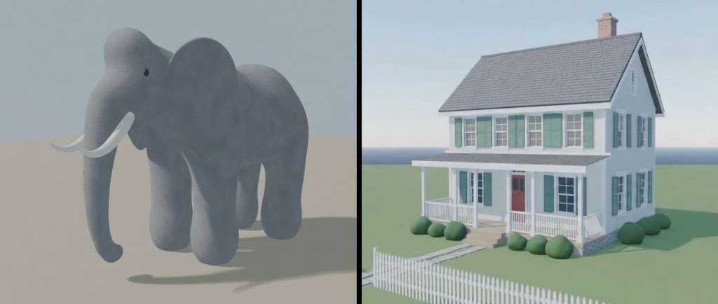 Elephant vs House